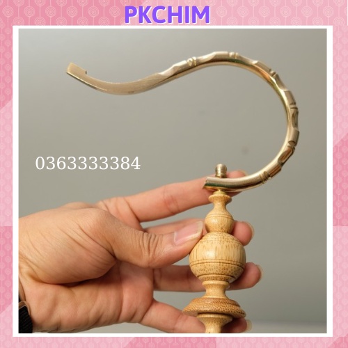 Móc đồng lồng chim chào mào,chòe Pkchim phụ kiện chim cảnh