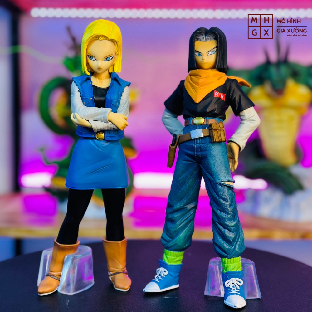 Mô Hình DragonBall Android số 18 hàng cao cấp siêu chất cao 23.5 cm - Figure DragonBall mô hình 7 viên ngọc rồng