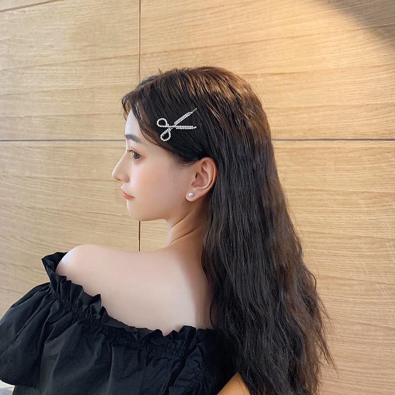 Kẹp Tóc Đính Ngọc Trai Nhân Tạo Thời Trang 2023