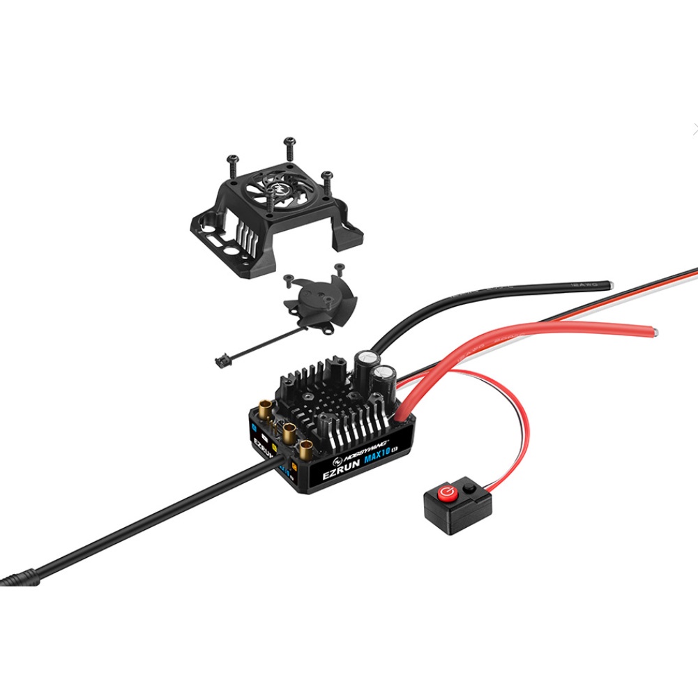 Hobbywing Động Cơ Không Chổi Than ezrun max10 g2 80a / 140a esc Với Tỷ Lệ 1 / 10 Cho Xe Điều Khiển Từ Xa