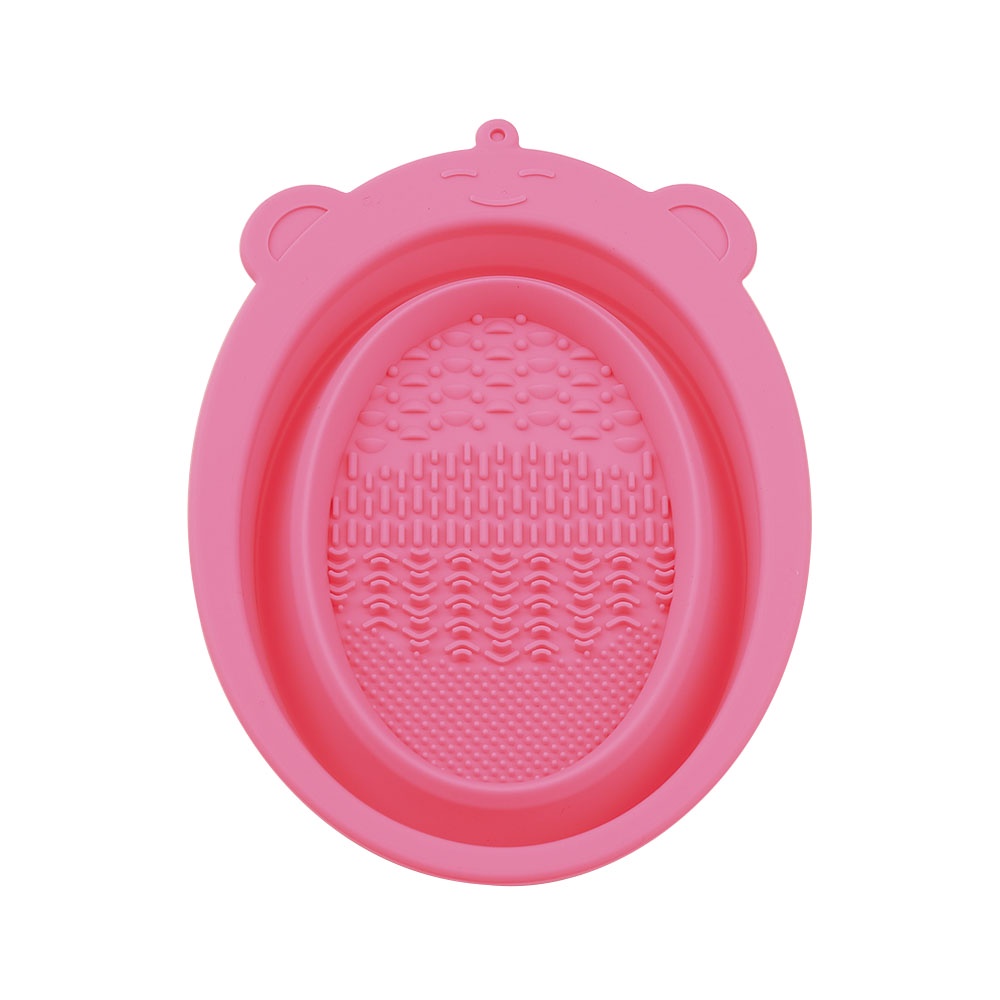 Bàn Chải Silicone Vệ Sinh Cọ Trang Điểm Gấp Gọn Đa Năng