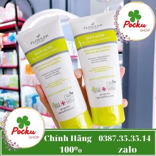 Sữa rửa mặt Floslek cho da dầu mụn siêu sạch 200ml