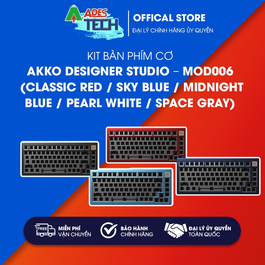 Kit bàn phím cơ AKKO Designer Studio – MOD006 - Bảo hành 1 năm