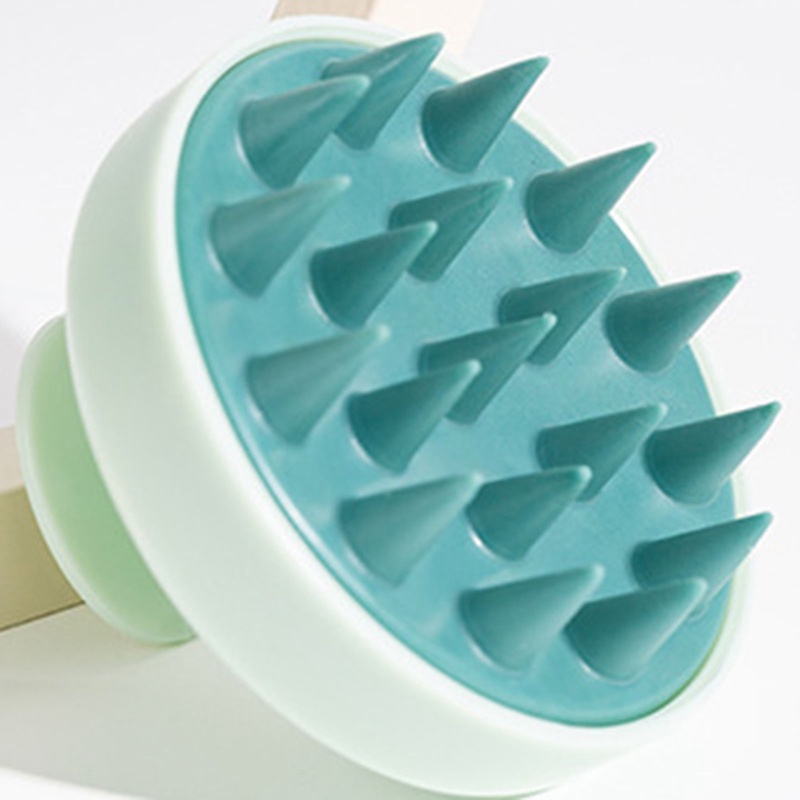Lược Silicone Mát Xa Da Đầu Khi Tắm Tiện Dụng