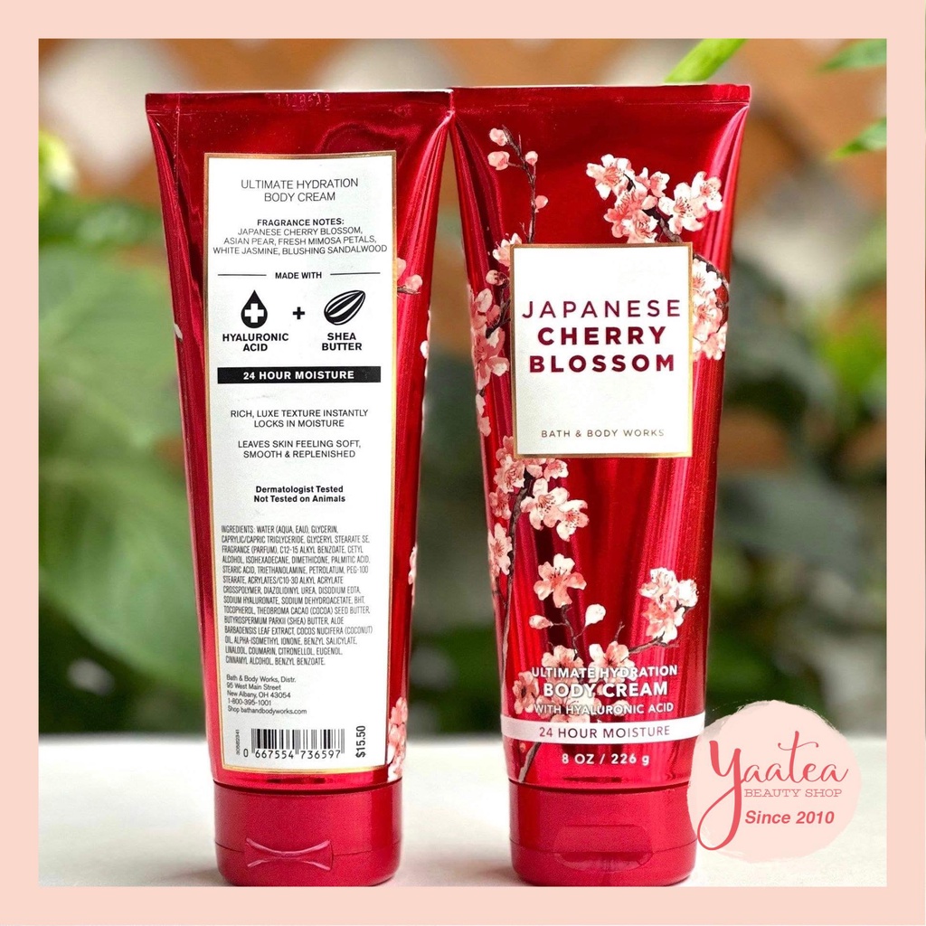 Body Lotion Bath & Body Works 226g - Cherry Blossom