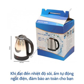 Ấm Siêu Tốc Đun Nước 1.8L Electric Kettle