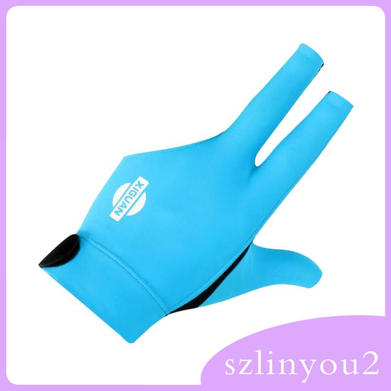 Set 2 Găng Tay Trái / Phải Chơi Bida 3 Ngón szlinyou2 Thấm Hút Mồ Hôi