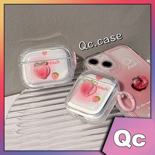 Vỏ Bảo Vệ Hộp Sạc Tai Nghe AirPods case AirPod case Bằng Silicon Chống Thấm Nước Rơi Hình Quả Đào Dễ Thương AirPod 2 case AirPod 3 case AirPod pro case AirPod pro 2 case AirPods 2 case AirPods 3 case AirPods pro case AirPods pro 2 case case AirPod