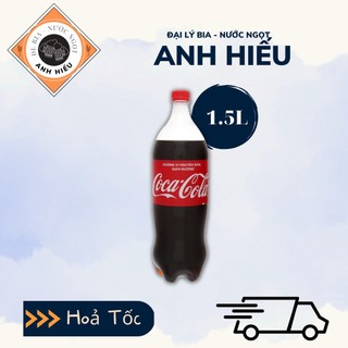 Chai nước ngọt có gas coca-cola 1.5l