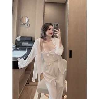 Set 3 món nơ lụa latin tiểu thư bánh bèo