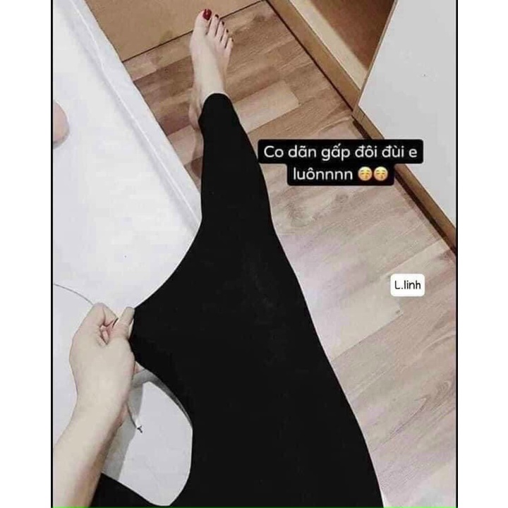 Quần legging lót lông, quần nỉ lót lông QLotlongGu