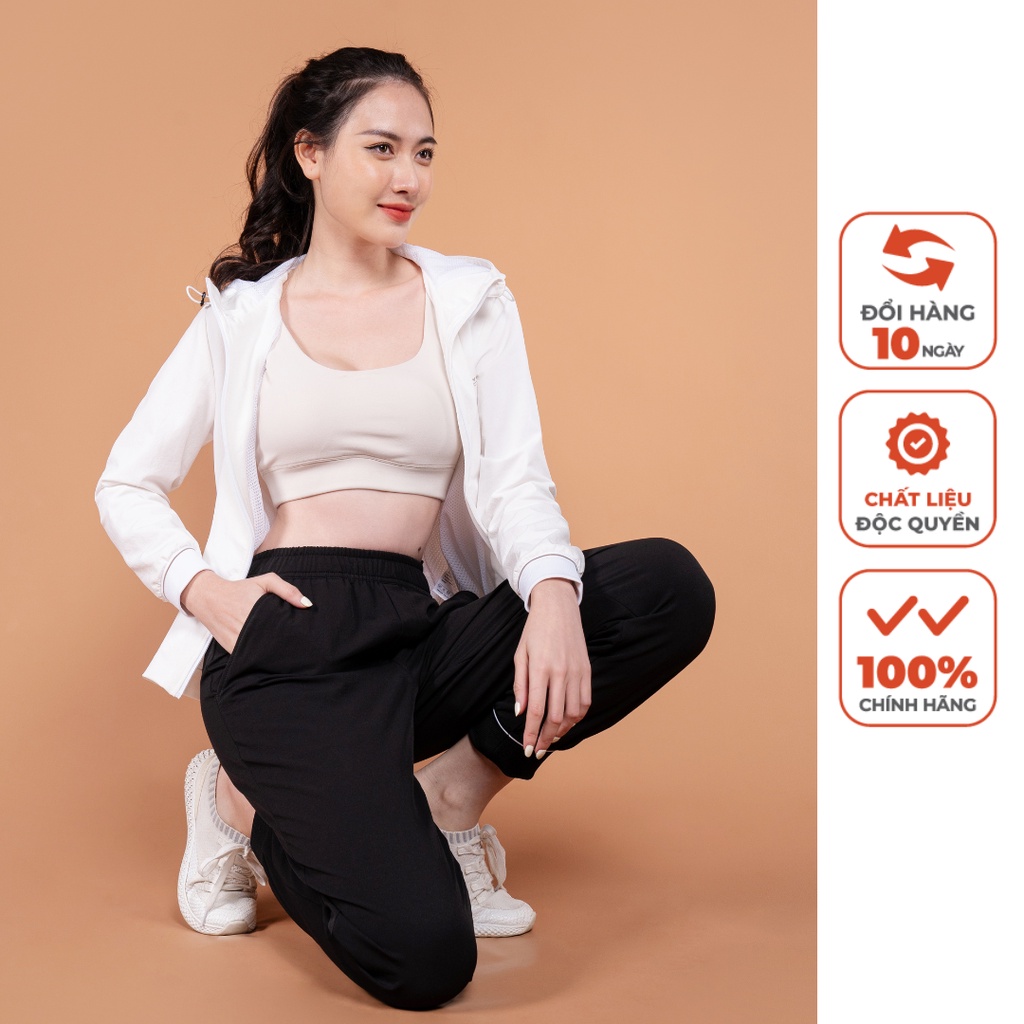 Áo Gió 2 Lớp & Quần Jogger Livan Sport Arina Chính Hãng Cao Cấp