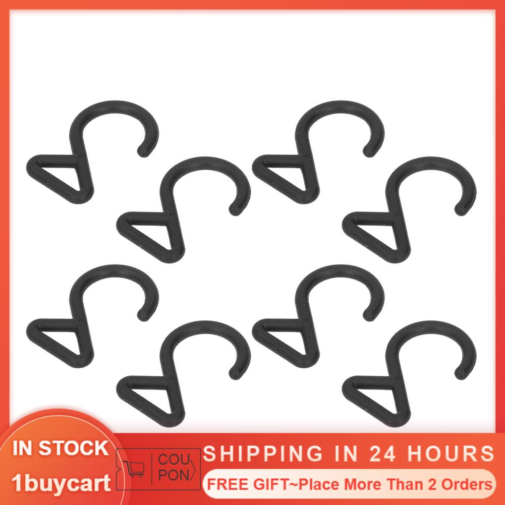 1buycart 60 PCS B07 2 Shaped Hanging Hooks Shoulder Strap Back Revolving Hook Pet Belt Buckle