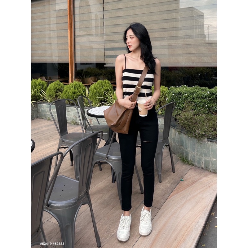 Quần Jean Ôm QC - 124 - R1Đ Chéo