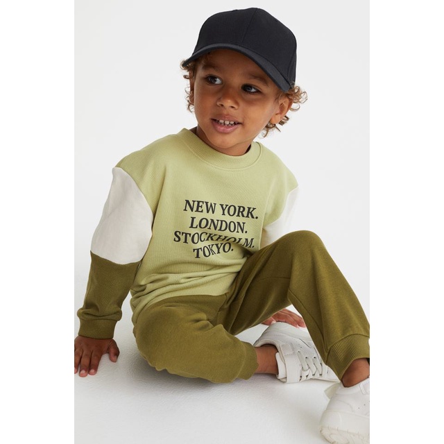 Set bộ nỉ kids (D.A C.Á) HM UK/JAPAN chính hãng size từ 1.5-2y đến 9-10Y