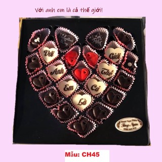 socola valentine, chocolate cao cấp