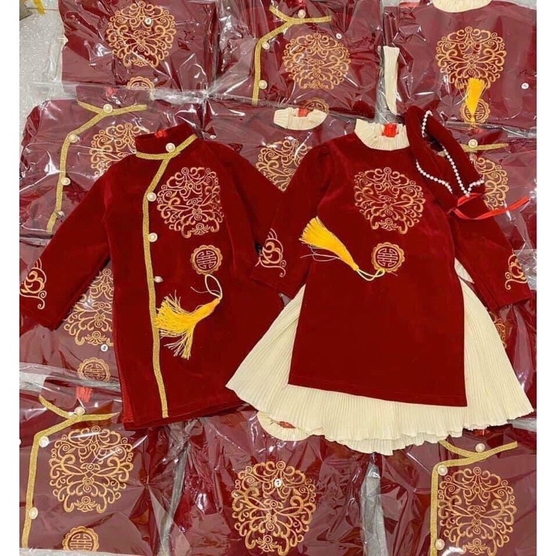 Áo dài tết cho bé yêu