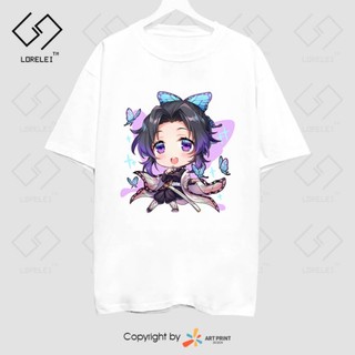 Áo thun Demon Slayer: Kimetsu no Yaiba Shinobu Chibi ngắn tay
