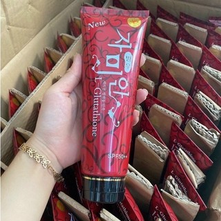Kem Dưỡng Trắng Body L-Glutathione Lựu Đỏ Hàn Quốc 300gr
