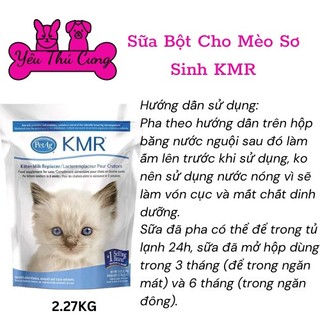 Sữa kmr dành cho mèo sơ sinh - yeuthucung - 2913