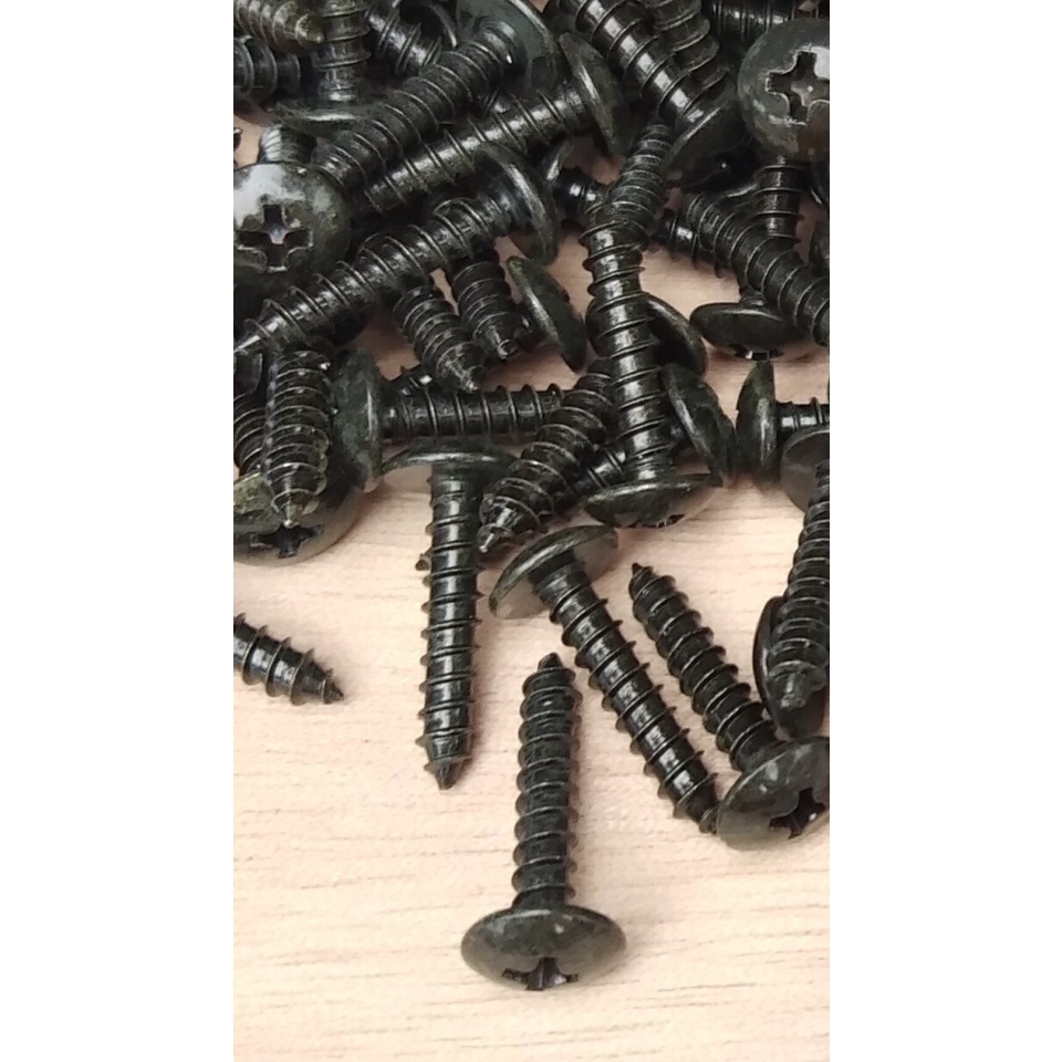Ốc Vít Bắt Loa - 50 Con Ốc Vít Chuyên Dùng Bắt Loa - Ốc Mủ Dù Dẹp Kích Thước 2Cm, 1Cm và  3Cm