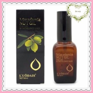 Tinh dầu dưỡng tóc MACADAMIA serum dưỡng tóc uốn Luodais NUT OIL 50ML CT45