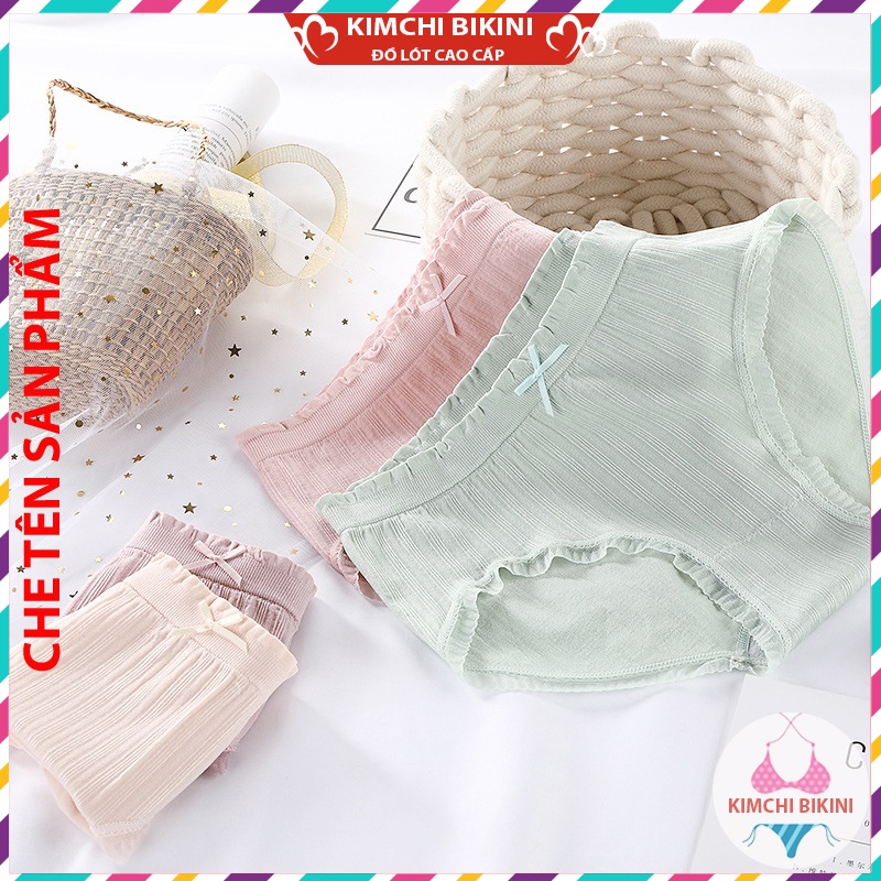 Quần chíp cốt tông co dãn nữ vải mềm ôm bụng nâng mông KIMCHIBIKINI quần nhỏ nữ mặc nót trong co giãn 4 chiều QL161