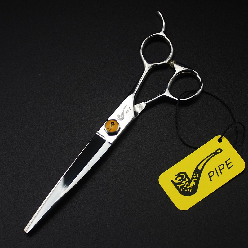 Kéo thẳng cắt tóc cao cấp Nhật Bản 7.0 inch Pi Pe dùng cho Salon và gia đinh
