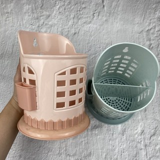 Ống đựng đũa muỗng 2 ngăn