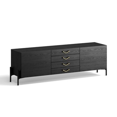 WILLI, Tủ TV, Tủ lưu trữ TVD_024, 168x40x52cm, tủ gỗ Scandi Home