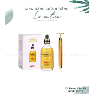 Serum vàng gold thanh lăn tinh chất 24k