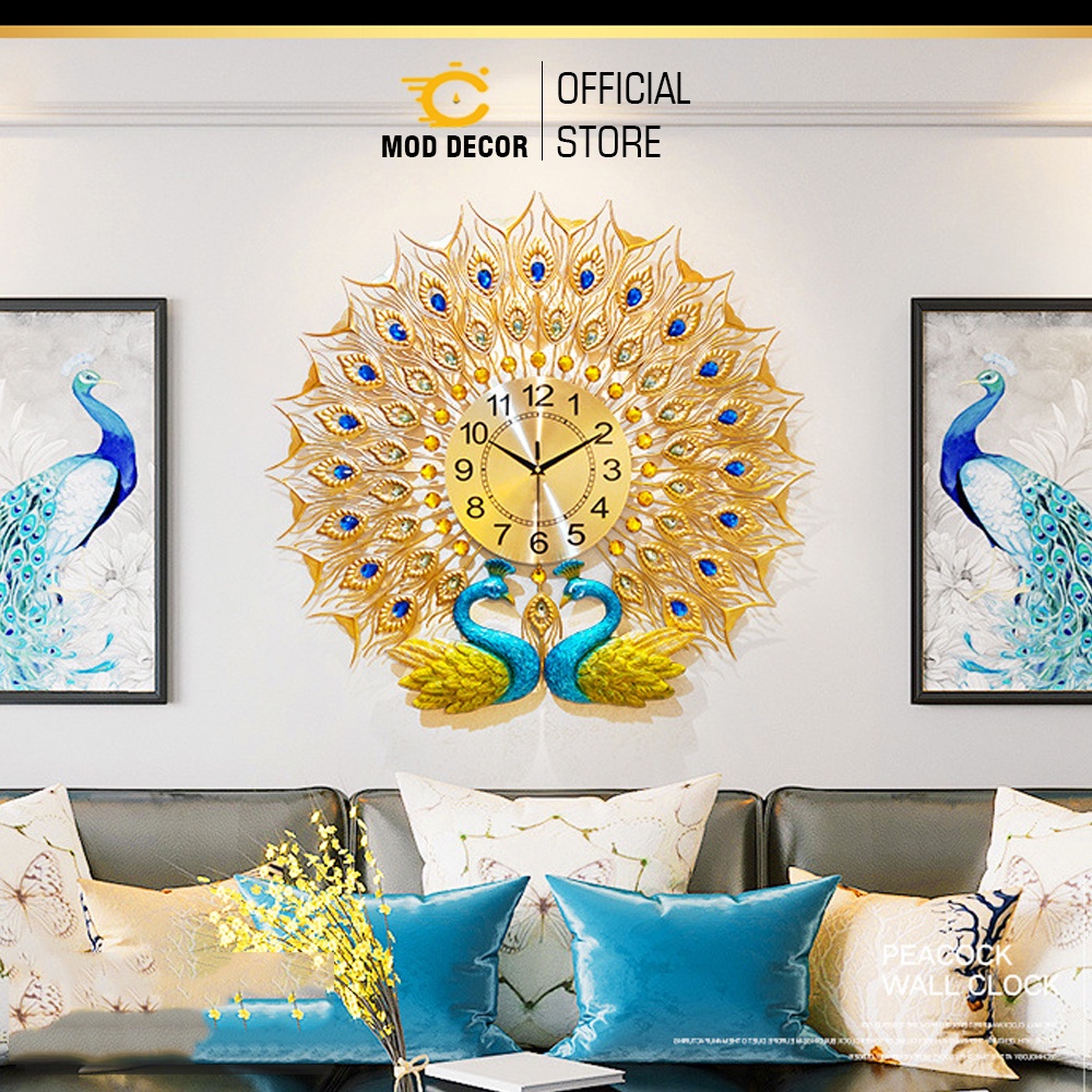 Đồng hồ treo tường trang trí công phượng MOD Decor, Lianzhang mã 618.