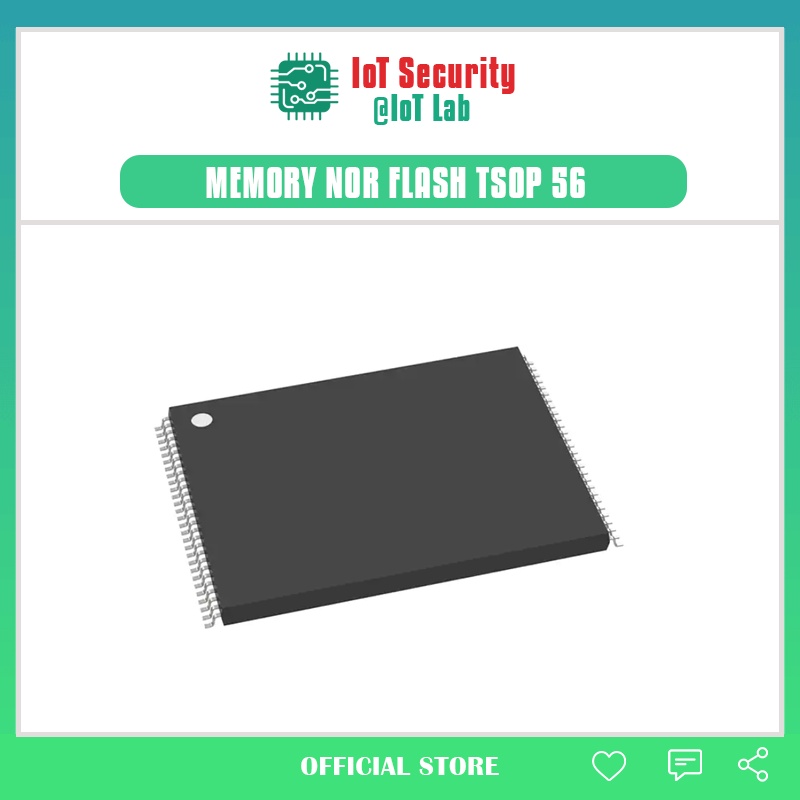Chip nhớ Memory nor flash MX29LV320EBTI tsop48, nand flash Toshiba TC58NVG0S3HTA00 tsop48, nor flash S29GL256P11 tsop56