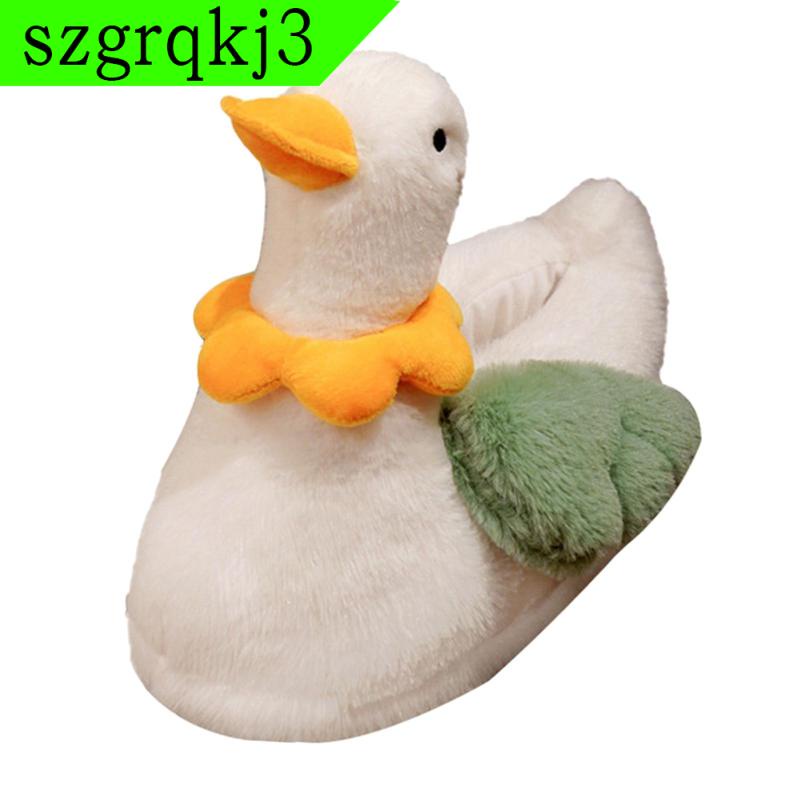 Dép Bông Đi Trong Nhà Mềm Mại Hình Vịt Con