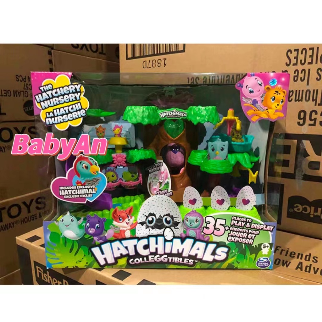 Hatchimals - Hatchery Nursery Playset with Exclusive CollEGGtible Hatchimals - Hatchery Nurseset Với Đồ Chơi Độc Quyền