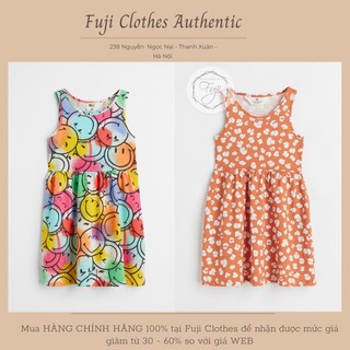 Váy sát nách bé gái đầm mùa hè HM auth