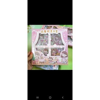 Set 100 sticker hình dán. có set lẽ 20 tờ