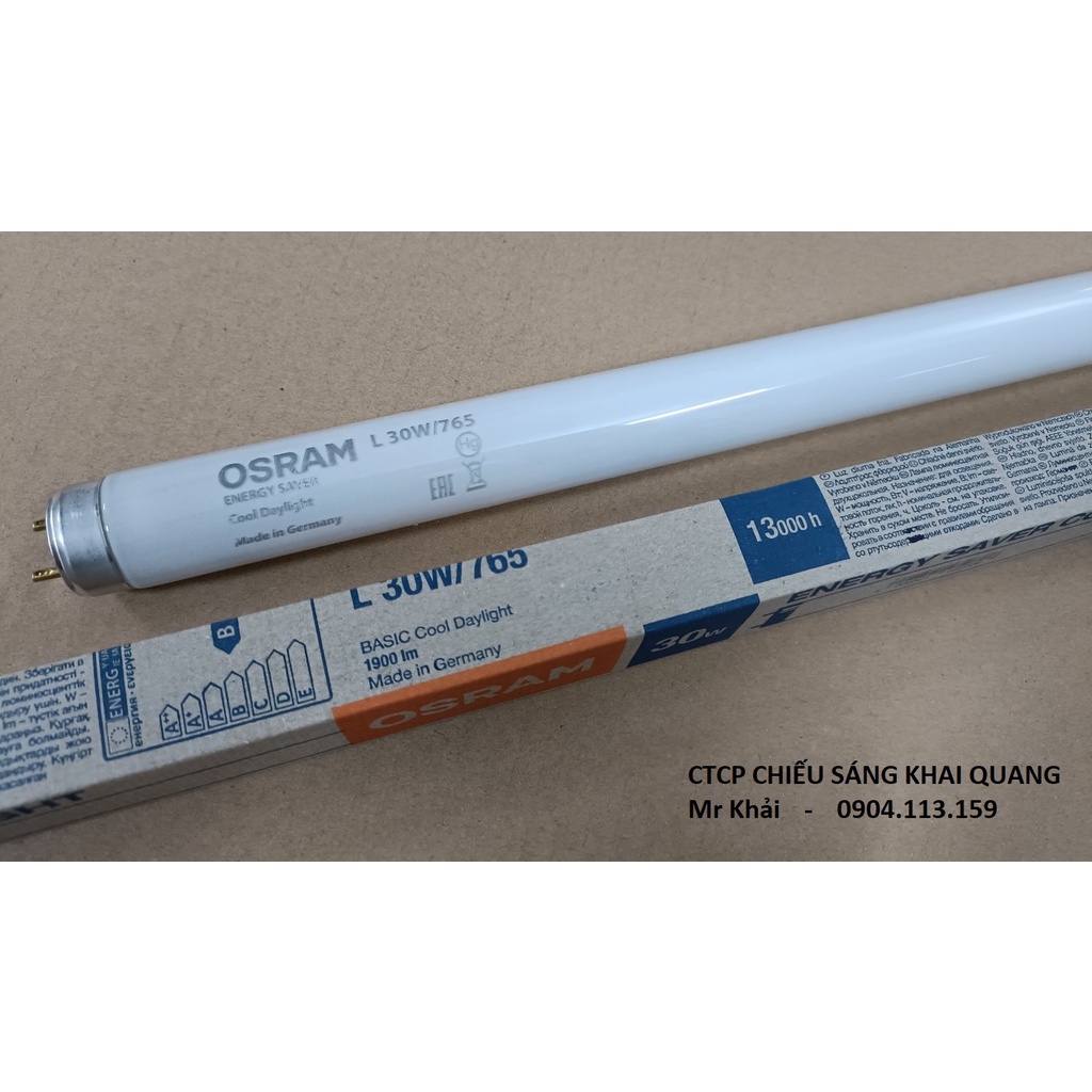 (SALE) Bóng đèn huỳnh quang Osram L 30W / 765 dài 90cm
