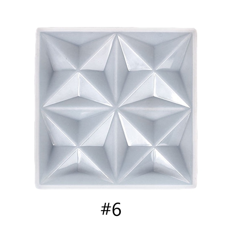 Khuôn Silicone Hình Lục Giác / Vuông / Hình Lục Giác Làm Khay Đựng Đồ Trang Trí Diy