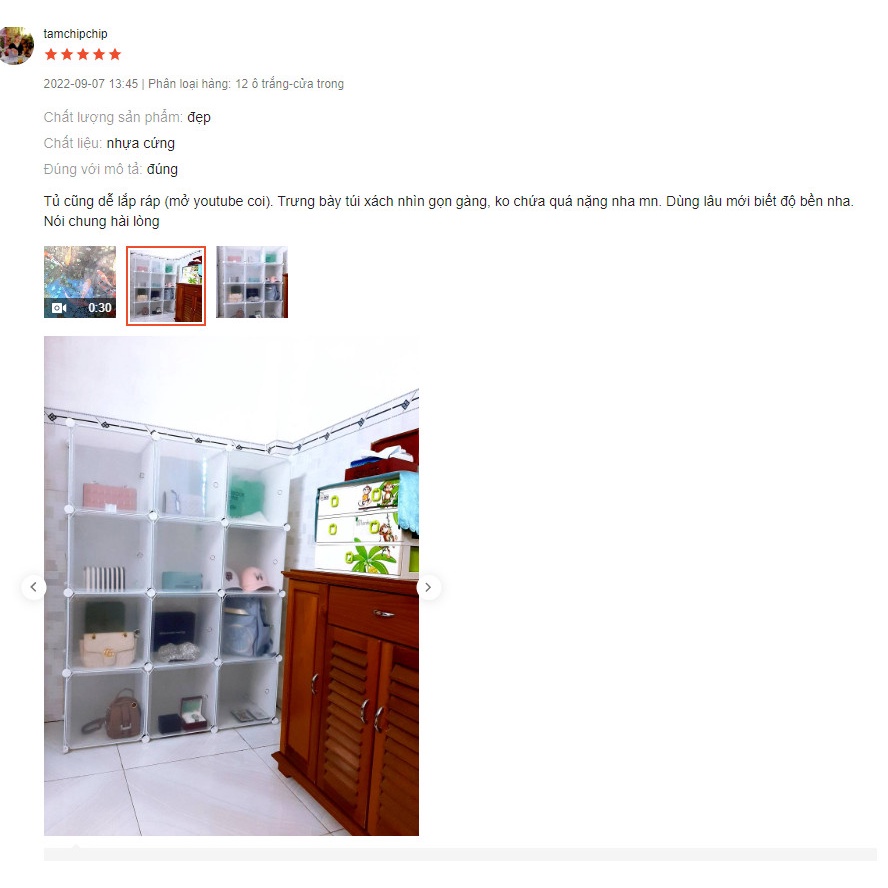 [MẪU HOT] Tủ Đựng Túi Xách 12 ô Mẫu Mới - Màu Sắc Đa Dạng - Lắp Ghép Thông Minh -Hàng Có Sẵn SLL.