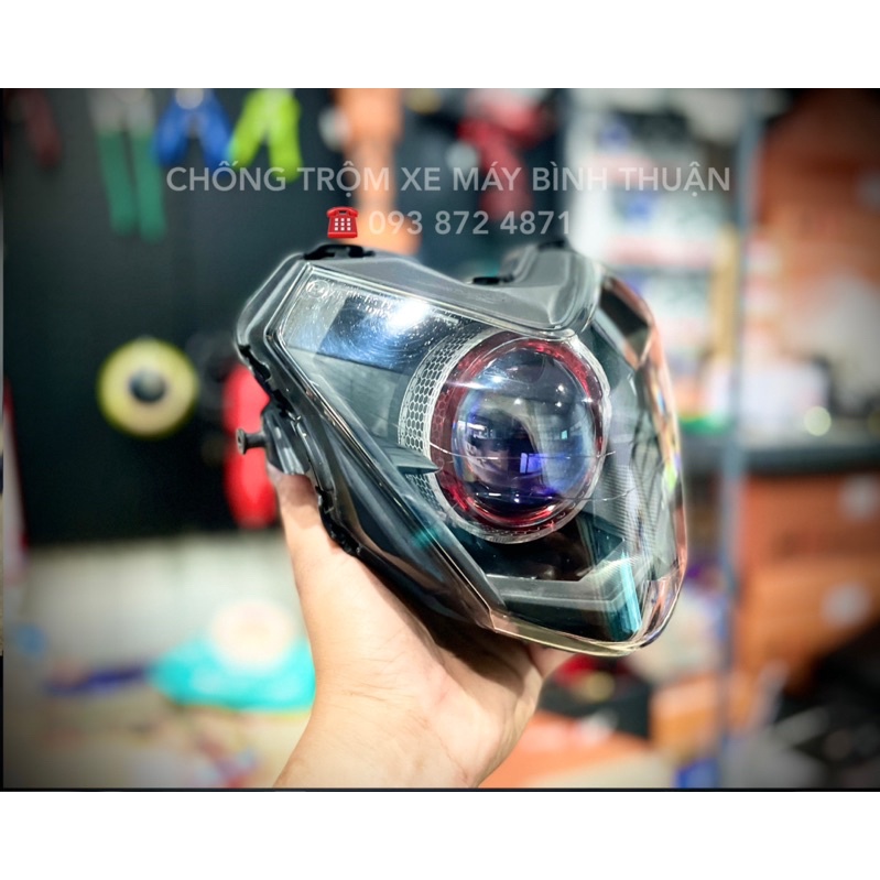 Full Bi Cầu Led M10 Smartlight, M20, B11, M11, Vfast lên sẵn choá cho WinnerV1, GTR