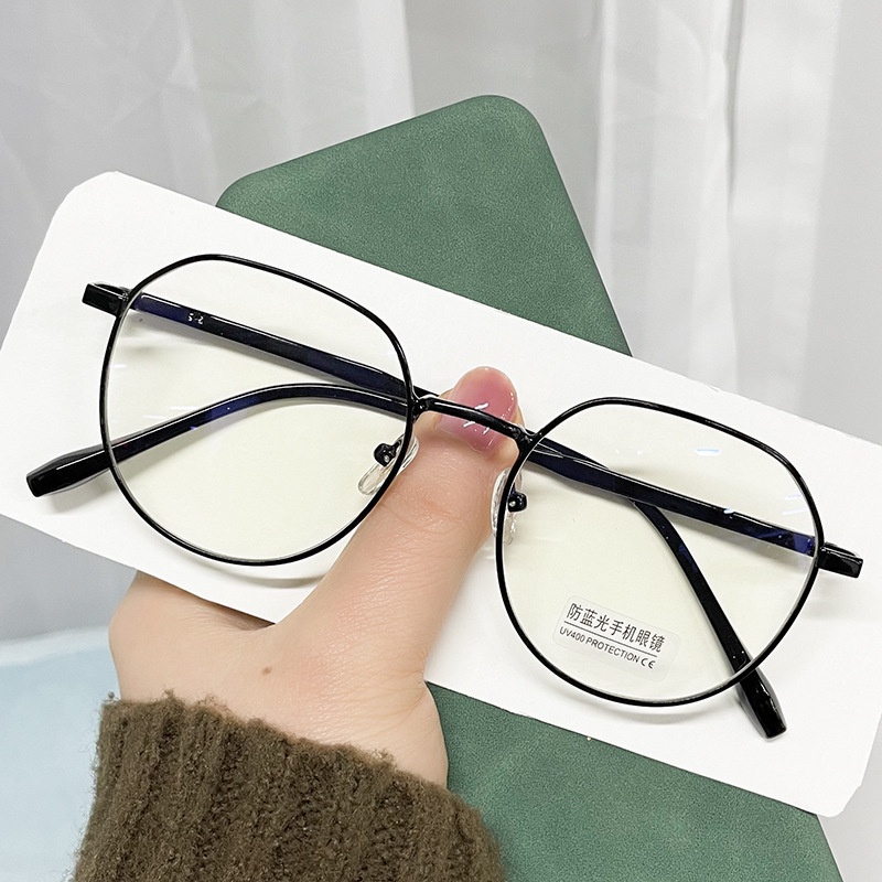 Mắt kính PLAMIS chống tia bức xạ và ánh sáng xanh thời trang tròng thay thế được dành cho nữ