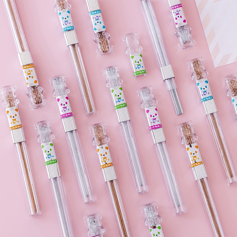 Ngòi Bút Chì 0.5 Kim 0.7 Nhiều Màu Cute Hình Chuột Timo VPK11