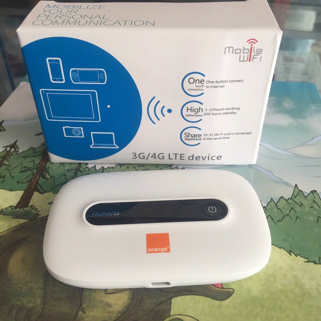 Bộ Phát Wifi 4G Huawei ️Khả năng thu sóng 3G 4G, Wifi và phát sóng wifi rất mạnh