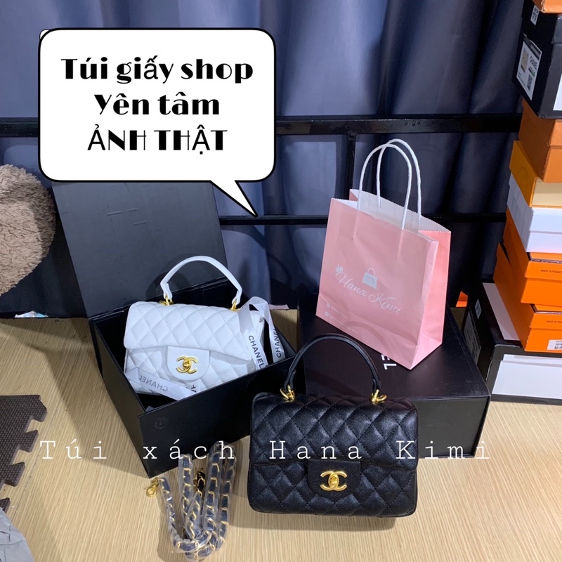 Túi đeo chéo Classic size 20 có quai cao cấp - Hộp nam châm