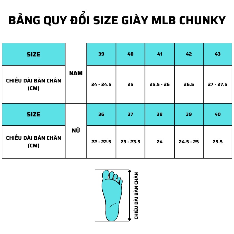 Giày Sneaker MLB Chunky NY Trắng, Giày Thể Thao Yankees Chữ Vàng Nam Nữ Da Bò Đế Độn 2 Lớp Cao Cấp Full Size V380