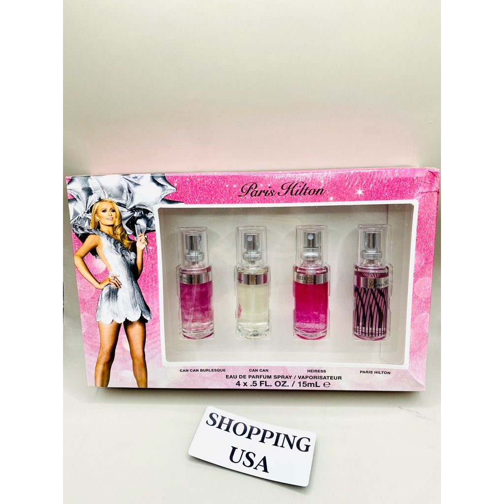 Set nước hoa nữ Paris Hilton 4 món 15ml