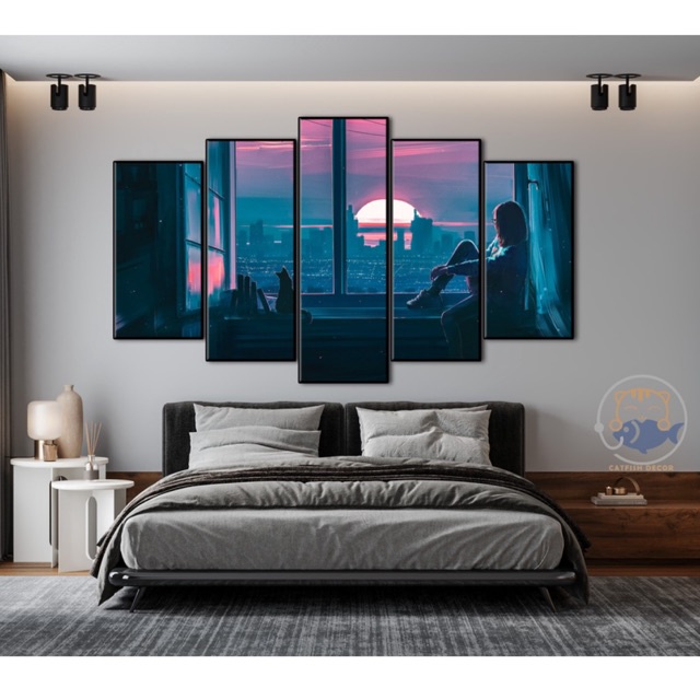 Tranh dán tường LANDSCAPE - Phong Cảnh - Digital Art - bộ 7