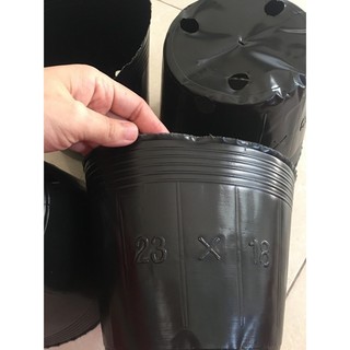 1kg túi bầu ươm cây/ chậu mềm ươm cây màu đen các size lưới che, bầu quây thông minh, bầu ươm , túi ươm cây