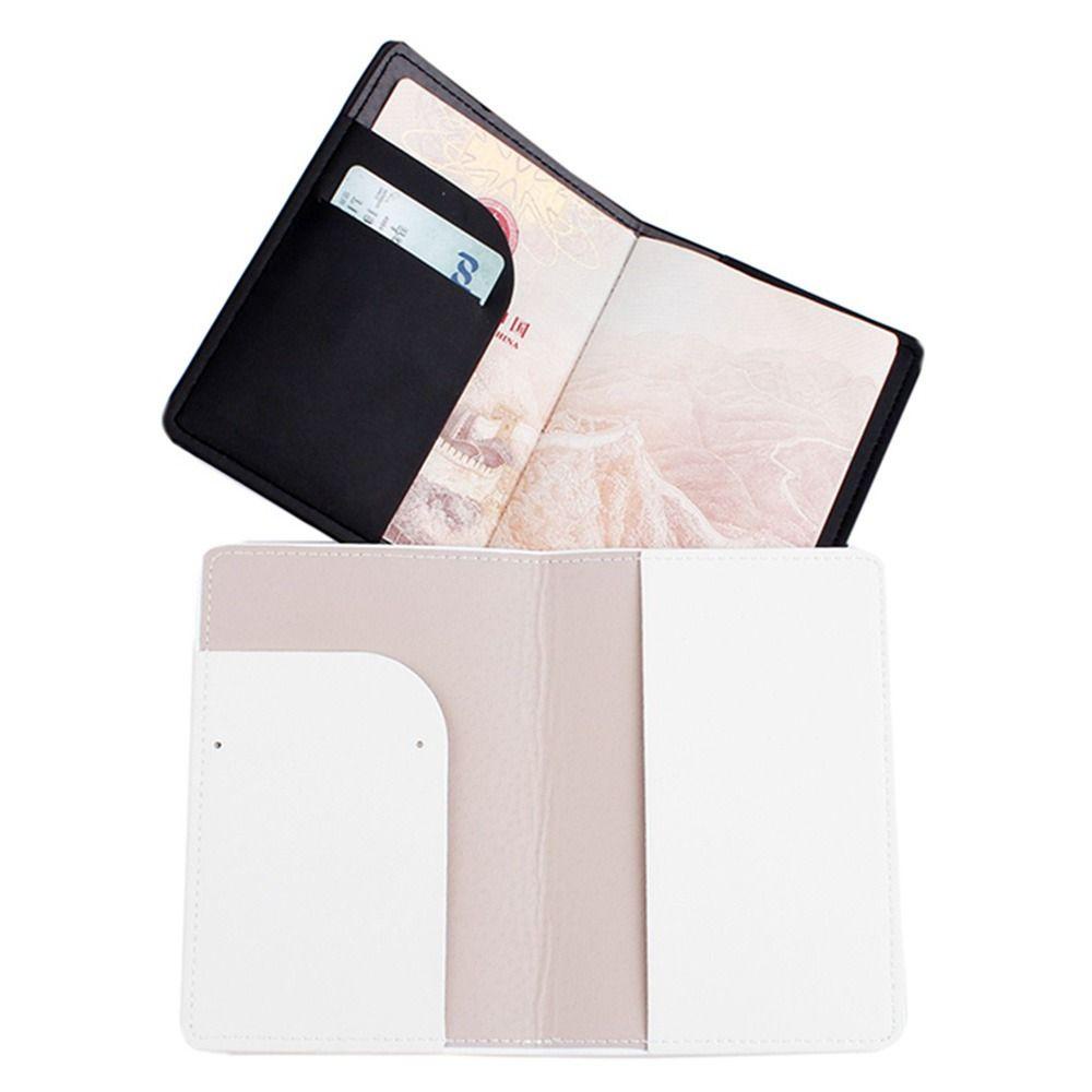 Bao Da PU Đựng Hộ Chiếu Họa Tiết Hoa Hồng Thời Trang